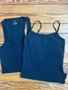 2 FOR DEAL! Black Tank Top Camisole - aerie and Aeropostale